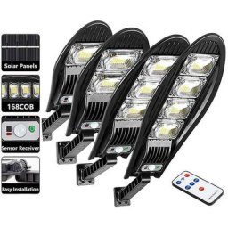 5000w Amélioré 8000mah Réverbère Solaire Extérieur Étanche Led Pour Mur De Jardin Lampe Solaire à