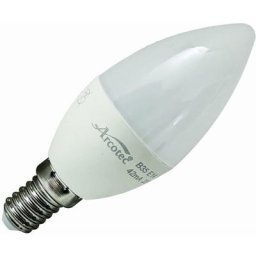 Ampoule LED E14 flamme 4,9W 470Lm 3000K - garantie 2 ans