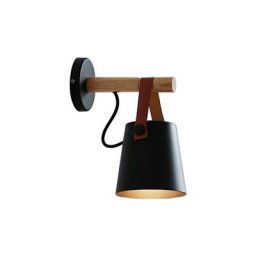 E27 Moderne Applique Murale Métal Style En Fer Forgé Bois Ceinture Applique Murale Creative