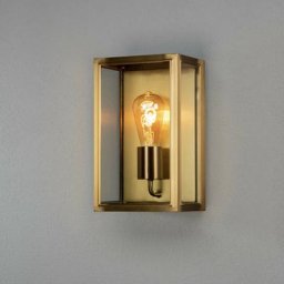 Konstsmide Lighting - Konstsmide Carpi Lanterne Murale Extérieure Moderne Moyenne E27 Laitonnée