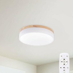 Greenice - Plafonnier led 24W 2493Lm Télécommande (Luminosité-CCT) 10.000H [HO-CCT-DL24W]