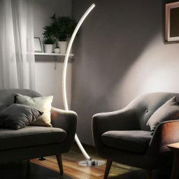 Lampadaire, dimmable avec télécommande, lampe de salon, lampe à arc, lampadaire, changement de