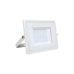 Pro VT-50-W-N Projecteur led 50W Chip Samsung smd blanc chaud 3000K 4000LM 100° corps blanc IP65