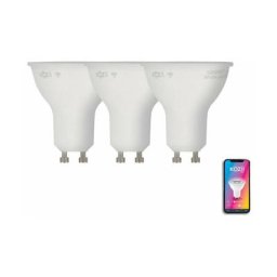 Pack de 3 Spots led connectés, culot GU10, variation de couleur - KPACK3G50SRVBCCT - Kozii