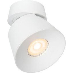 Spot plafond - 1xGU10 - Blanc Lucide trigono