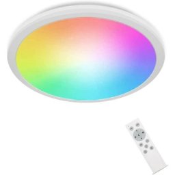 Plafonnier led Dimmable, Luminaire Plafonnier Salle de bain IP54,, 2700-6500K Plafonnier led avec