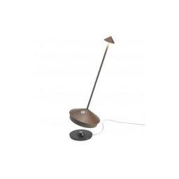 Zafferano - pina pro lampe de table led à intensité variable en aluminium, protection IP54,