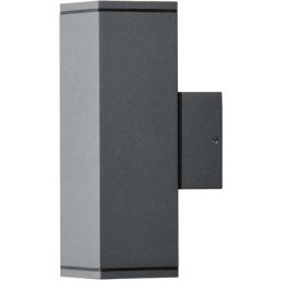 Konstsmide - Applique murale Monza double carrée Gris foncé n/a
