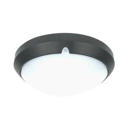 Plafonnier led rondo - 18W Ø300 mm (détecteur en option) blanc-neutre-4500k - anthracite