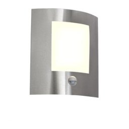 Emmerald - Applique murale avec détecteur Moderne - 1 lumière - h 260 mm - Acier - Moderne