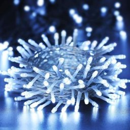 Guirlande Lumineuse Noël avec télécommande, 20m 200 led Guirlande Extérieure Blanche pour