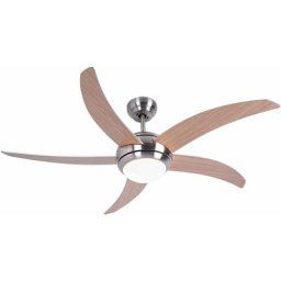 Ventilateur de plafond marron 3 niveaux refroidisseur salon salle à manger ventilateur télécommande