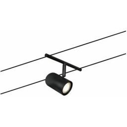 Paulmann - Système de corde Spot Cup Matt, Chrome sans ampoules max. 1xw gu5,3 dc 60va