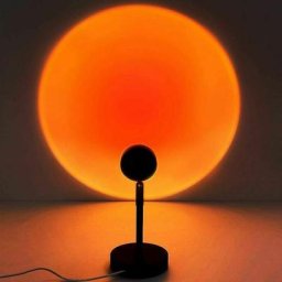 Lampe de coucher du soleil, lampe de projection de coucher de soleil à rotation à 90 degrés,