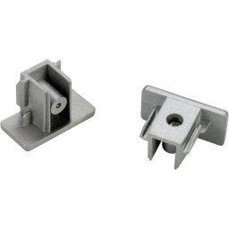 SLV - Embout monophasé 143132 gris-argent 230 v