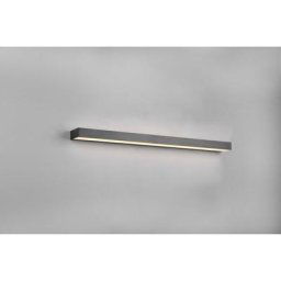 Applique Luminaire ip 44 Salle de Bain Rocco Noir mat 1x13W smd led - Noir