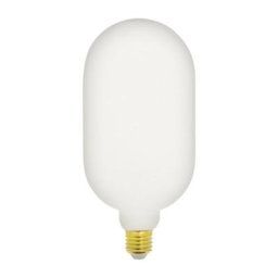 Ampoule led déco éclairante Gas bottle Opaline au verre lacté, culot E27, 8W cons. (60W eq.), 806