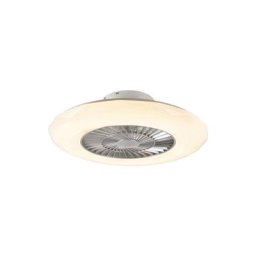 Clima - led Dimmable Ventilateur de plafond Design variateur inclus - 1 lumière - ø 59 cm - Blanc