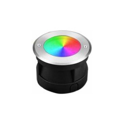 Spot led Encastable Sol Extérieur 9W 600lm 15° Étanche IP68 - rgb cct
