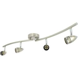 Arum Lighting - Spot Plafonnier orientable 4 têtes GU10 columbus