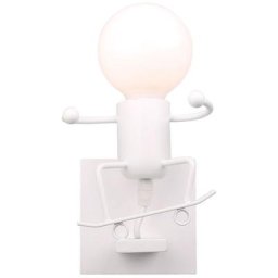 Applique Murale Petit Gens de Fer Ski , Lampe de Mur Noir Créative Style Contemporain et Rétro