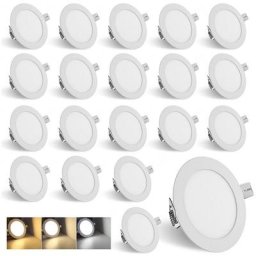 SWANEW Spot LED encastré, panneau led, spot encastrable de salle de bain,spot led encastrable ,