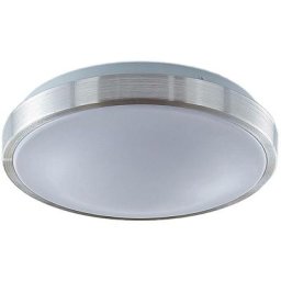 Lindby - led Plafonnier 'Emelie' en métal pour salon & salle à manger - aluminium, blanc