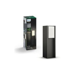 Hue White turaco Borne extérieure 1x9.5W - Anthracite, fonctionne avec Alexa, Google Assistant et