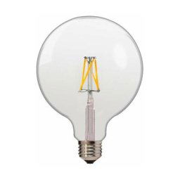 Ampoule E27 Globe G125 Filament led 6,5W (50W) - Blanc Chaud 2700K