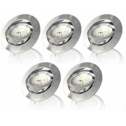 Lot de 5 spots led encastrables dimmables ultra-plats spots à encastrer spots plafond