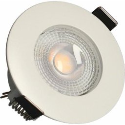 Arlux - Lighting Lot 3 Spots blanc encastrables Fixes ruby Module 5W 400lm Blanc Chaud