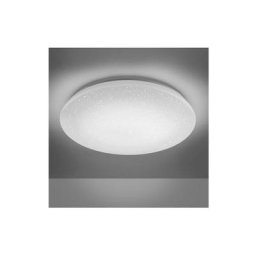 Plafonnier Nalida Blanc 1x40W smd led Effet étoilé - Blanc