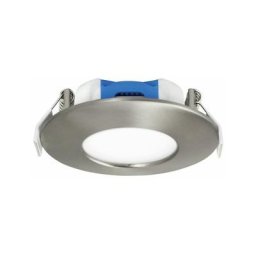 Aric - spot encastré à led aquaflat - 6w - 3000k - ip65 - nickel 50790 - Nickel