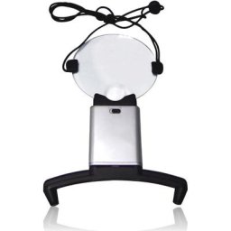 Soldela - Loupe Portative à Suspendre au Cou - 2 leds Ultra Lumineuses