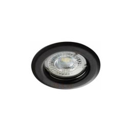 Kanlux - Support de spot encastrable perçage 60mm rond Mat noir