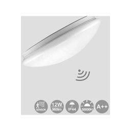 Led Plafonnier 12W plafonnier bois Moderne Rond Blanc chaud Chambre la Cuisine le Salon le Balcon