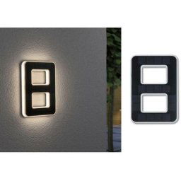 Eclairage solaire pour numéro de maison Paulmann 79849 LED intégrée N/A Puissance: 0.20 W blanc
