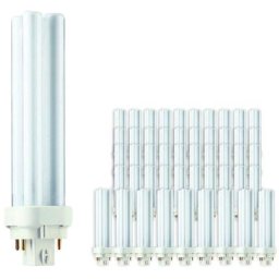 Philips - Lot 50x master pl-c 26W - 830 Blanc Chaud 4 Pin - 3000K - Blanc Chaud