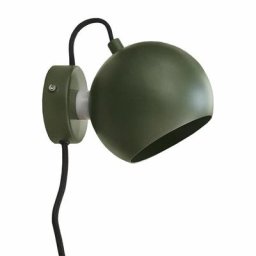 Applique murale vert kaki abat-jour orientable métal vert - pixar 8327