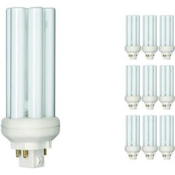 Philips - Lot 10x master pl-t 26W - 840 Blanc Froid 4 Pin - 4000K - Blanc Froid