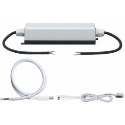 Alimentation éclairage décoratif Paulmann Led IP65, 60W blanche 70201 S48941