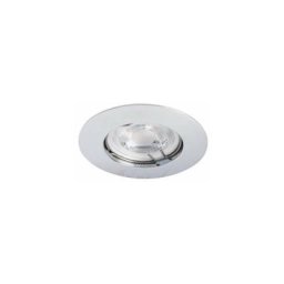 Kanlux - Support de spot encastrable perçage 65-75mm rond Chrome