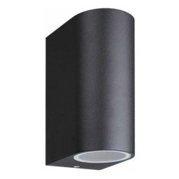 Arum Lighting - Applique noire extérieur monica double faisceau GU10 IP54