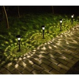 Vevor Lampe Solaire éclairage Extérieur Lumière Led étanche Pour Chemin  Jardin