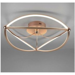 Plafonnier Led Moderne 42w Charivari Brass Trio Lighting