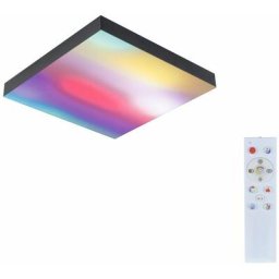 Panneau led Velora Rainbow Square 295x295mm 1420LM rgbw Noir