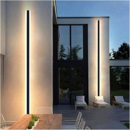 Outdoor wall lamp Modern Waterproof outdoor Long Strip led wall lamp IP65 Aluminum Wall Light