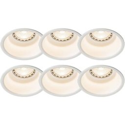 Dept - Spot encastrable Design - 1 lumière - ø 8.8 cm - Blanc - Design,Moderne - Éclairage