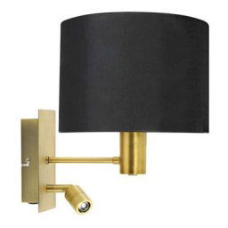 Applique de pared Light&living Montana Bronze en Noir - Métal - 3590BR - Bronze en Noir