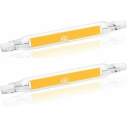 5W R7S 78MM Ampoule led de J78 cob filament, 500 lumens 360 degrés, ampoule halogène 30W 48W 50W
